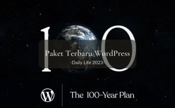 paket hosting wordpress 100 tahun